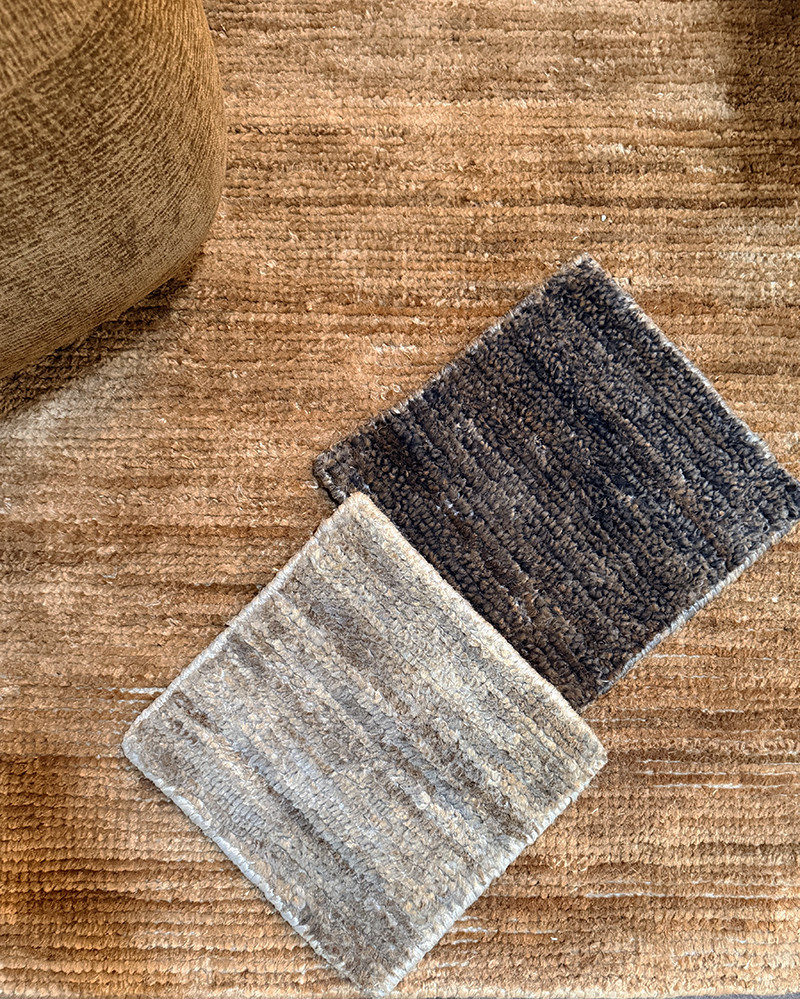 Bengale jute & cotton rug