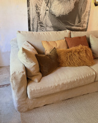 Linen Sofa Biscarrosse 3pl
