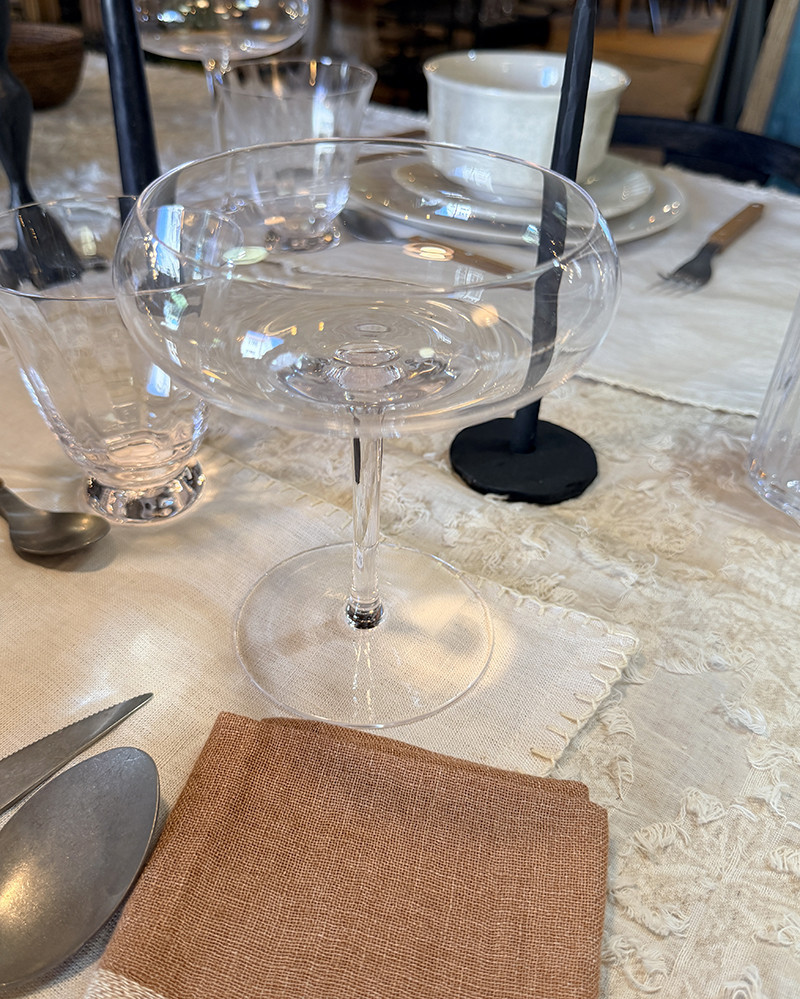 Verre à cocktail & champagne Mimosa