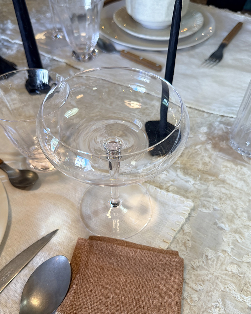 Mimosa Champagne glass