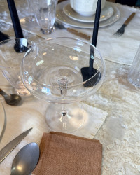 Verre à cocktail & champagne Mimosa