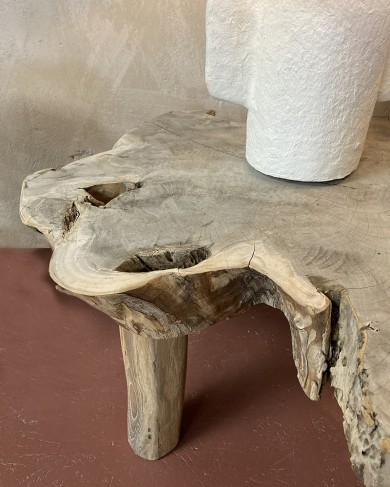 Table basse en Teck massif