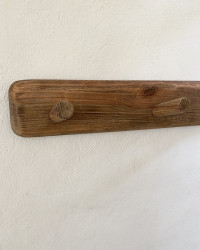 Patère en bois