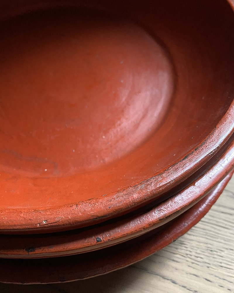 Lacquered wooden Bowl Birmane - unique piece