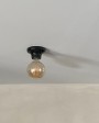 Black porcelain ceiling/wall Lamp Socket