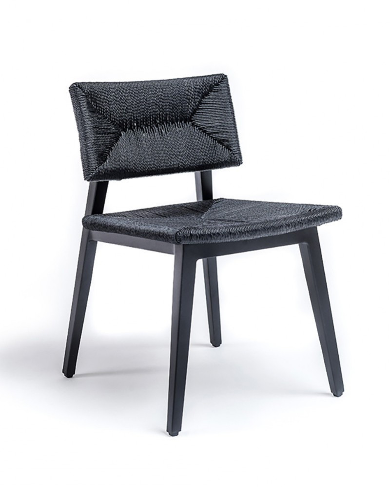 Chaise extérieure Marie en aluminium