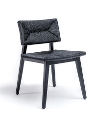 Chaise extérieure Marie en aluminium