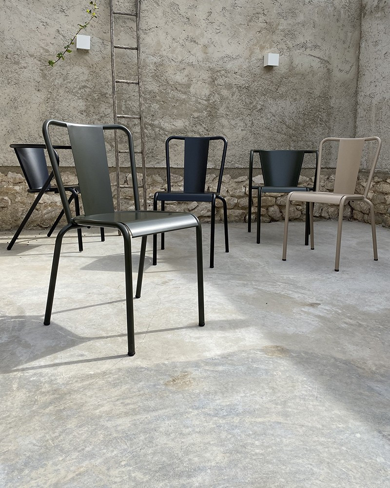 Fauteuil 5008 en acier