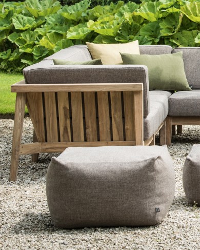 Teak Outdoor Corner Lounge Chair Copenhagen