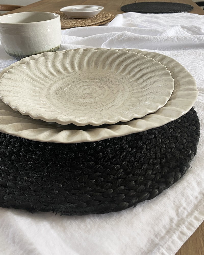 Set de table tressé en jute