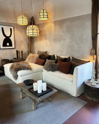 Linen Sofa Combination Boho 5pl - Modular