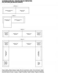 Linen Sofa Combination Boho 5pl - Modular