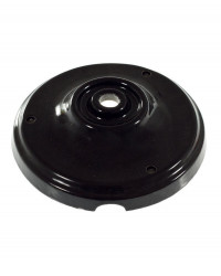Round Black porcelain Ceiling rose