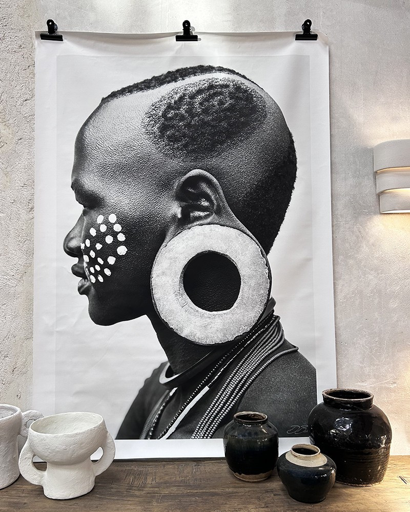 Tirage print sur toile - Femme MURSI III