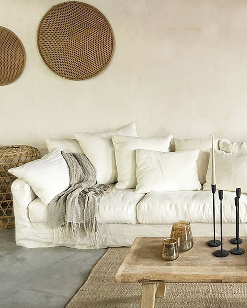 Linen Sofa Biarritz 4pl - Modular
