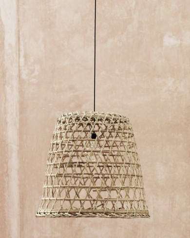 Bamboo Pendant Lamp CORBEILLE, size M & L