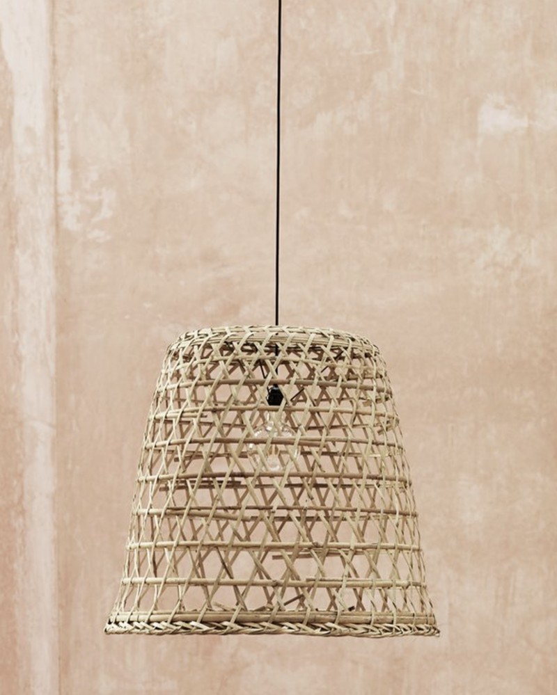 Bamboo Pendant Lamp CORBEILLE, size M & L