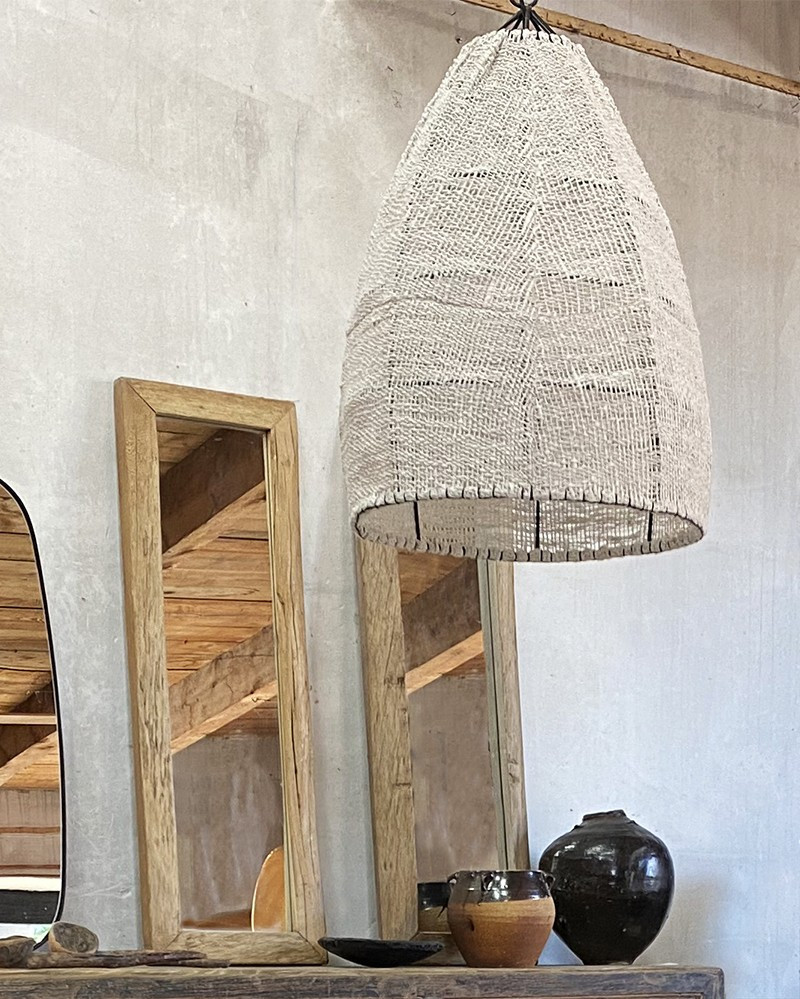 Suspension Afghane en coton & acier - taille S & M
