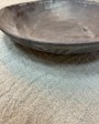 Blackish Ceramic Soup Plate Flow