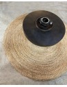 Burlap Round Carpet