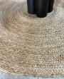 Burlap Round Carpet