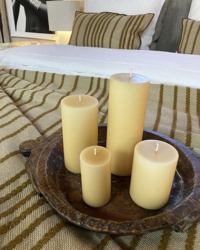 Pale Ginger - Pillar Candle