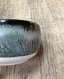 Coal Glazed Sandstone Cup & Spoon