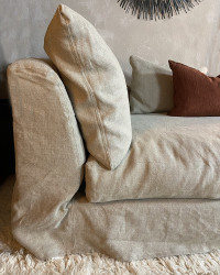 Linen Day bed Biarritz - Modular