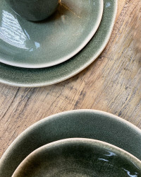 Storm Glazed Sandstone Maguelone Tableware by Jars