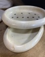 Soapstone Oval Soap Dish
