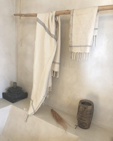 Bleached cotton Towel Kerkenah