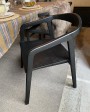 Black teak Chair Dapur