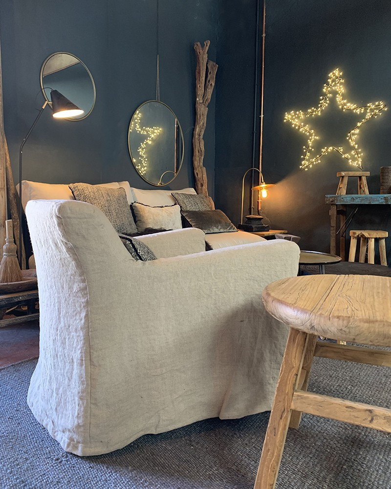 Fauteuil Bandol en Lin - Composable