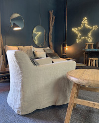Fauteuil Bandol en Lin - Composable