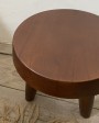 Tabouret/Bout de canapé Charles M en teck