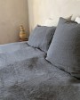 Linge de lit Orage en lin lavé par La Draperie Française - La Maison  Pernoise