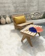 Kangaroo Lounge Chair in teak