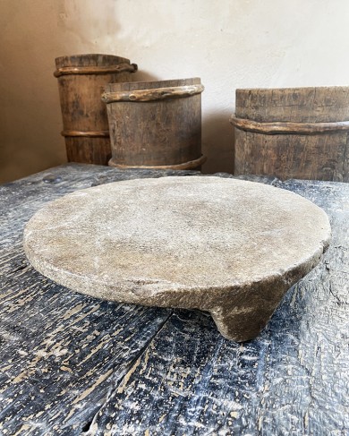 Stone Chapati Platter