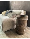 Baratte à beurre ancienne en bois - pièce unique