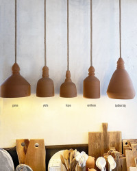 Suspension Terracotta en Céramique par The Gentle Factory
