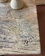 Petite table Square en bois vintage - Pièce unique