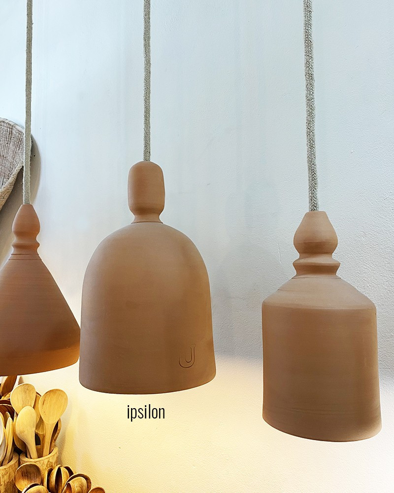 Suspension Terracotta en Céramique par The Gentle Factory