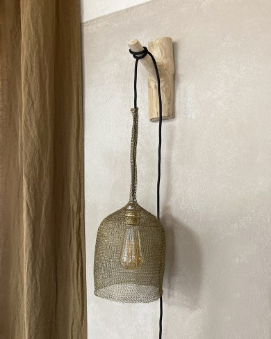 Natural wood tree branch Hook