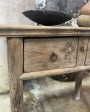 Solid Elm Little Console with drawers