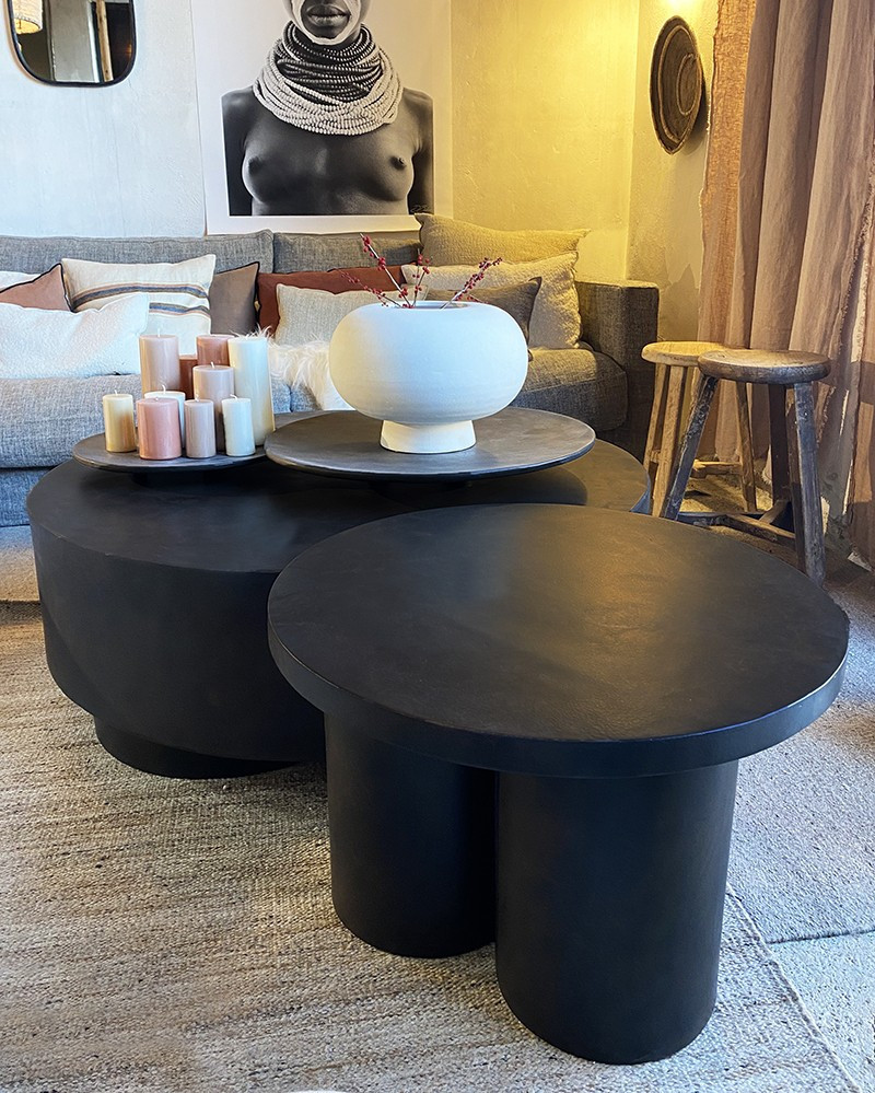 Table basse Big Foot en fibre de béton par 101 Copenhagen