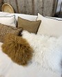 Small & Big Rectangular Tibetan goat & Linen Basic Cushion Maison de Vacances