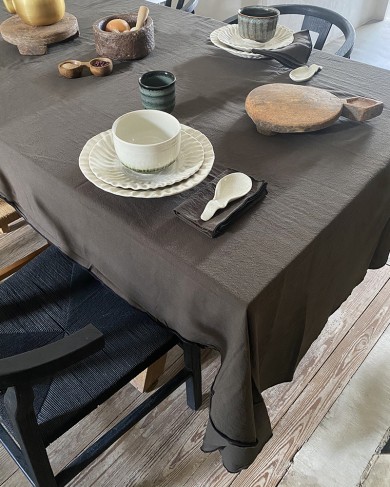 Serviette de table & nappe Hono Café en coton