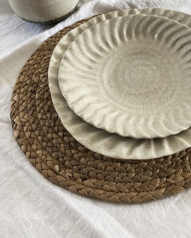 Burlap Woven Placemat