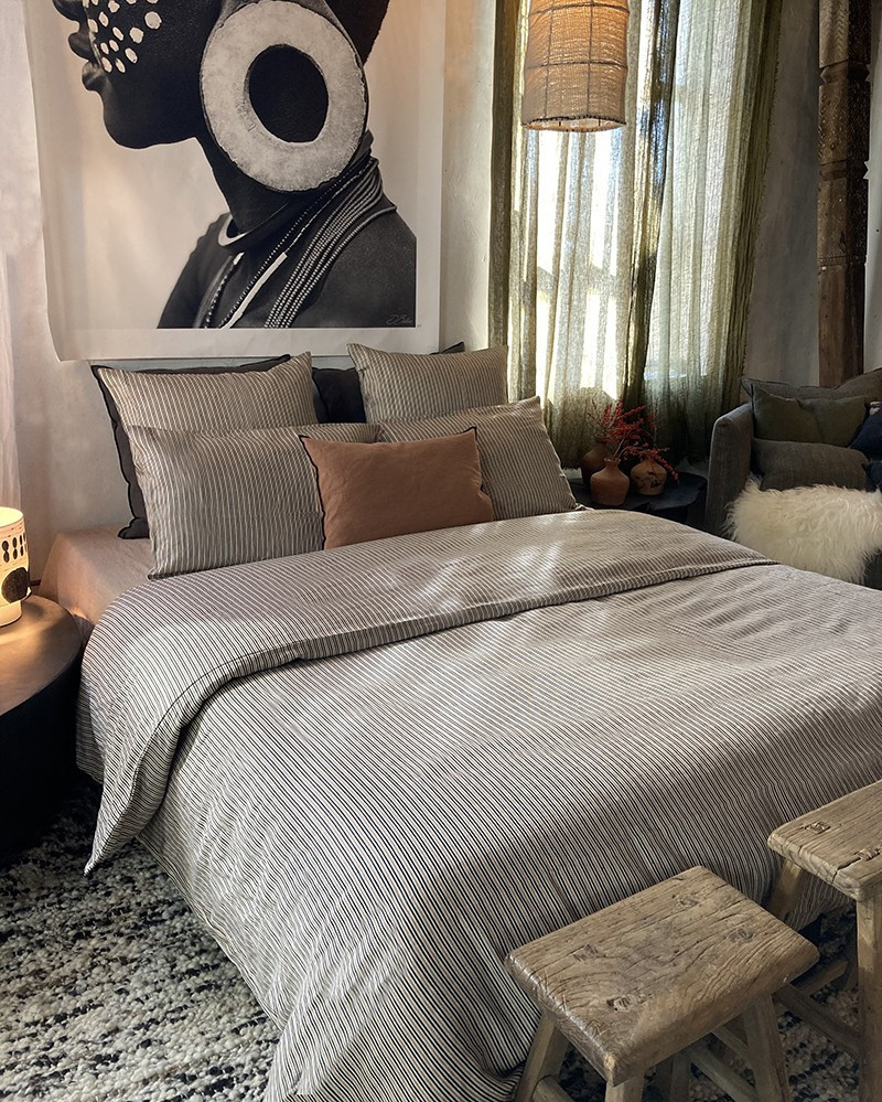Linge de lit San Gabriel en lin par Libeco