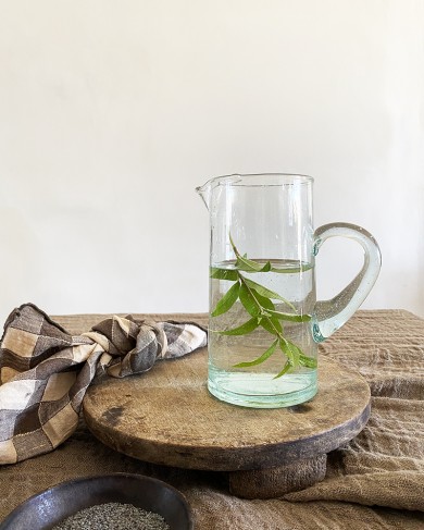 Blown glass Beldi jug